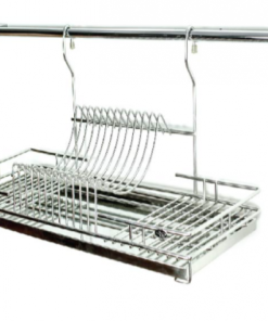 Kệ chén 1 tầng +khay Higold inox 304 – MD1358-K