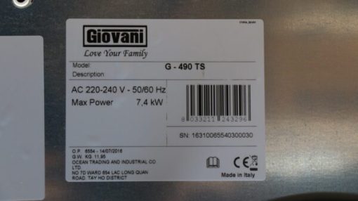 Bếp Từ Giovani G-490TS - 11