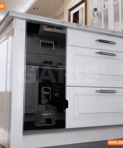 THÙNG GẠO MẶT KÍNH ĐEN 15KG GARIS GR06.30B - 16 THÙNG GẠO MẶT KÍNH ĐEN 15KG GARIS GR06.30B - 15