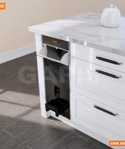 THÙNG GẠO MẶT KÍNH ĐEN 15KG GARIS GR06.30B - 18 THÙNG GẠO MẶT KÍNH ĐEN 15KG GARIS GR06.30B - 17