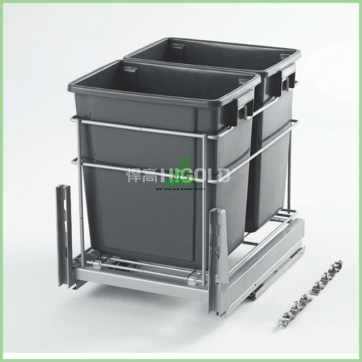 Thùng rác 2 ngăn Higold – 307012 - 1