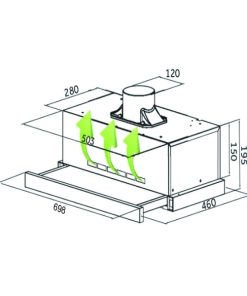 Hút Mùi Cổ Điển GH-700BO Grob - 9