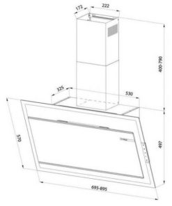 Máy hút mùi Eurosun EH-70AF78W - 10 Máy hút mùi Eurosun EH-70AF78W - 9