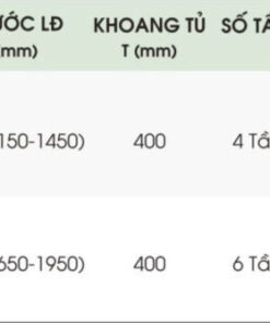 Tủ đồ khô cánh rút nan dẹt Grob GM-640 - 12 Tủ đồ khô cánh rút nan dẹt Grob GM-640 - 11