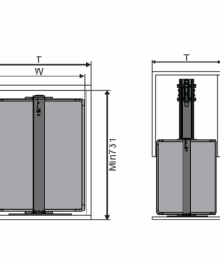 Tủ đồ khô cánh rút nan dẹt Grob GM-640 - 10 Tủ đồ khô cánh rút nan dẹt Grob GM-640 - 9