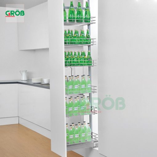 Tủ đồ khô cánh rút inox nan sợi Grob - 1