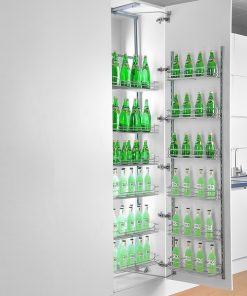 Kệ đồ khô 4,6 tầng Inox SUS304 cánh mở Grob