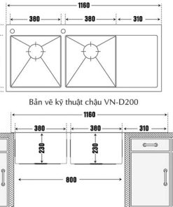 CARYSIL INOX VN-D200