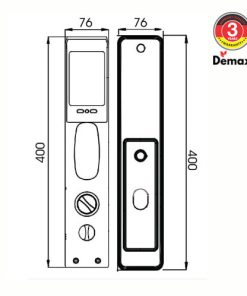 Khóa thông minh chuông màn hình DEMAX SL866 GS tiêu chuẩn Đức - 25 Khóa thông minh chuông màn hình DEMAX SL866 GS tiêu chuẩn Đức - 24