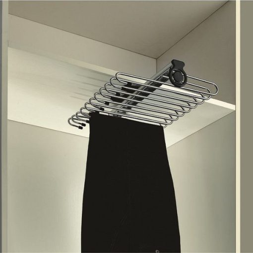 Vắt quần áo treo đỉnh ray bi Grob - 1