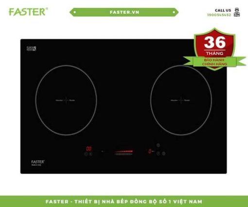 Bếp từ FASTER đôi cao cấp nhập khẩu Ý FS 740 I - 1