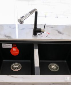 CHẬU RỬA CHÉN CARYSIL LMC1-03/NERA (ĐEN) - 7 CARYSIL LMC1-03/NERA