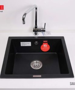 CHẬU RỬA CHÉN CARYSIL SAA1-03/NERA (ĐEN) - 8 CARYSIL SAA1-03/NERA