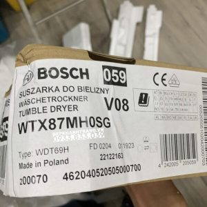Máy sấy Bosch WTX87MH0SG SERI 8 thiết kế sang trọng, đẳng cấp - 73