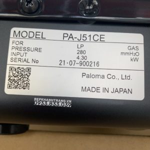 Bếp gas dương Paloma PA-J51CE - 187