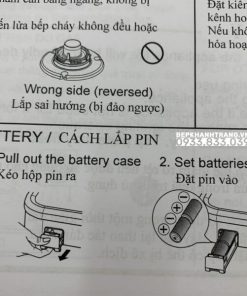 Bếp gas dương Paloma PA-J51CE - 380 Bếp gas dương Paloma PA-J51CE - 379