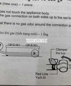 Bếp gas dương Paloma PA-J51CE - 384 Bếp gas dương Paloma PA-J51CE - 383