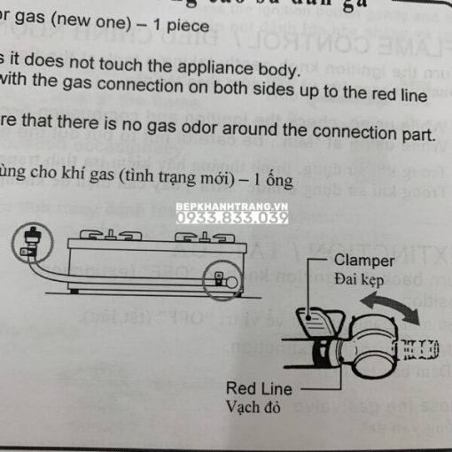 Bếp gas dương Paloma PA-J51CE - 109