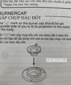 Bếp gas dương Paloma PA-J51CE - 388 Bếp gas dương Paloma PA-J51CE - 387