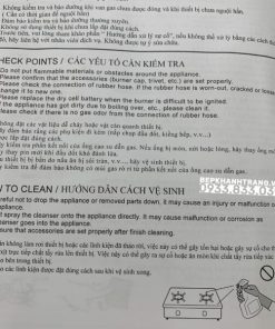 Bếp gas dương Paloma PA-J51CE - 398 Bếp gas dương Paloma PA-J51CE - 397