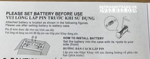 Bếp gas dương Paloma PA-J51CE - 129