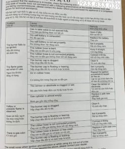 Bếp gas dương Paloma PA-J51CE - 406 Bếp gas dương Paloma PA-J51CE - 405