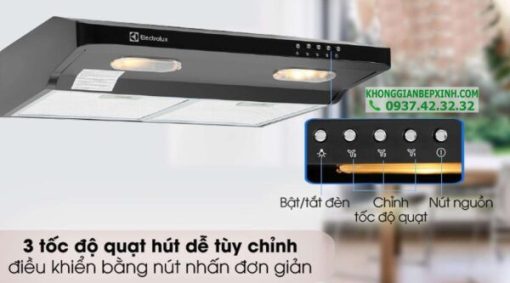 MÁY HÚT MÙI Electrolux EFT6032K MỚI NHẤT 2022 HÚT ÊM KHỬ MÙI SẠCH TƯƠI - 11