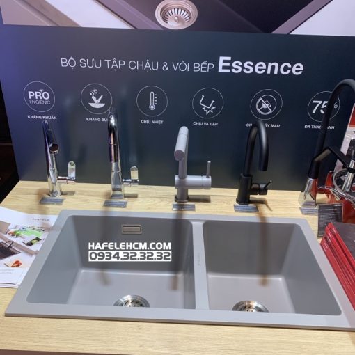 Chậu đá Hafele HS22-GEN2S90 - màu đen 577.25.310 - 19