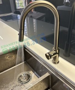 VÒI RỬA BÁT DÂY RÚT KONOX ALTO NICKEL - 60 VÒI RỬA BÁT DÂY RÚT KONOX ALTO NICKEL - 59