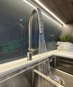 VÒI RỬA BÁT DÂY RÚT KONOX ALTO NICKEL - 72 VÒI RỬA BÁT DÂY RÚT KONOX ALTO NICKEL - 71