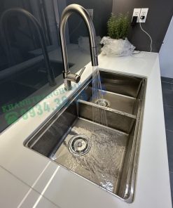 VÒI RỬA BÁT DÂY RÚT KONOX ALTO NICKEL - 76 VÒI RỬA BÁT DÂY RÚT KONOX ALTO NICKEL - 75