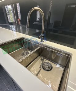 VÒI RỬA BÁT DÂY RÚT KONOX ALTO NICKEL - 78 VÒI RỬA BÁT DÂY RÚT KONOX ALTO NICKEL - 77