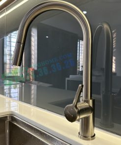 VÒI RỬA BÁT DÂY RÚT KONOX ALTO NICKEL - 82 VÒI RỬA BÁT DÂY RÚT KONOX ALTO NICKEL - 81