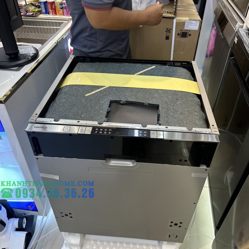 Máy rửa chén âm tủ Hafele HDW-FI60AB 538.21.330 - 365