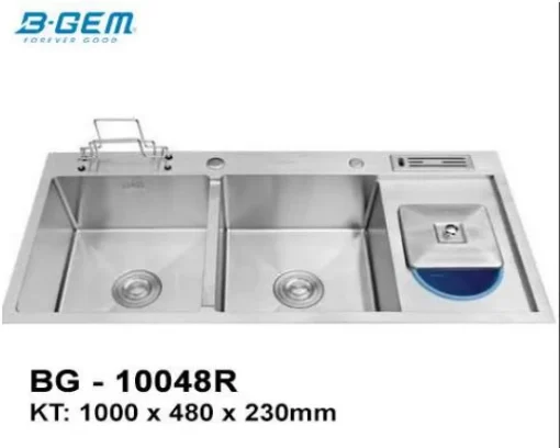 Chậu rửa bát B-GEM INOX BG-10048R - 3