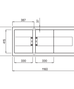 CHẬU RỬA ĐÁ MALLOCA SMART K-500