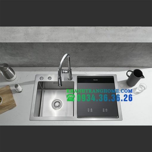 MÁY RỬA CHÉN TÍCH HỢP MALLOCA WQP6-890F4