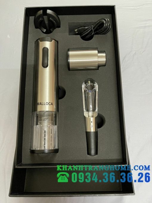 BỘ DỤNG CỤ KHUI RƯỢU MALLOCA MWO-KP3