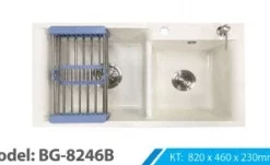 Chậu rửa bát B-GEM BG-8246B