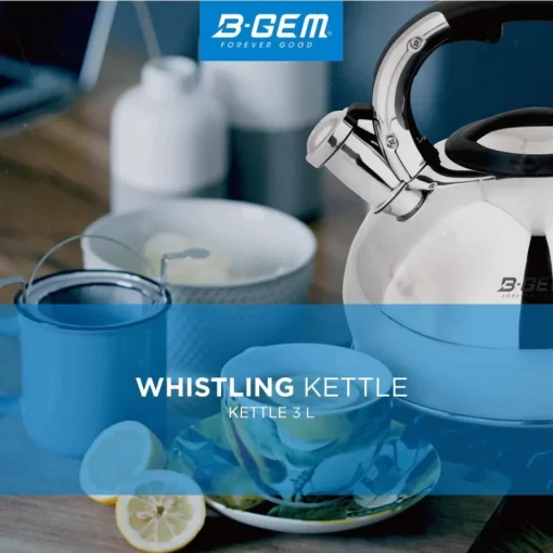 Ấm từ huýt sáo 3L B-Gem BG-666A - 1