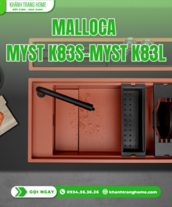 Chậu rửa chén Malloca MYST K83S-MYST K83L