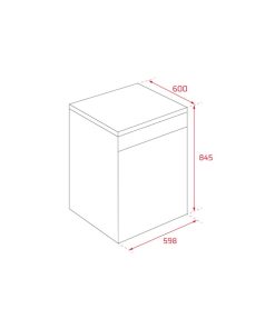 MÁY RỬA CHÉN TEKA DFS 76850 220 50 SS 114260012 THỔ NHĨ KỲ - 6 TEKA DFS 76850 220 50 SS 114260012