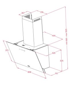 MÁY HÚT KHỬ MÙI TEKA DVN 97050 TTC BK 112950012 TÂY BAN NHA - 6 TEKA DVN 97050 TTC BK 112950012