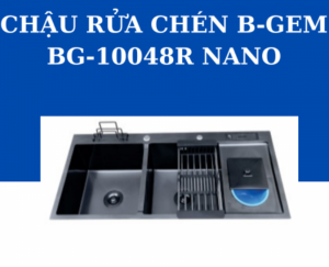 Chậu rửa bát B-GEM NANO BG-10048R - 7