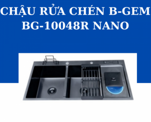 Chậu rửa bát B-GEM NANO BG-10048R - 3
