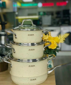 Bộ nồi men đá cao cấp B-Gem BG-868 EVIAN - 19