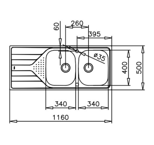 TEKA UNIVERSE 80 T-XP 2B 1D 115170001