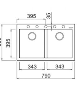 TEKA FORSQUARE 2B 790 BEIGE 115260016