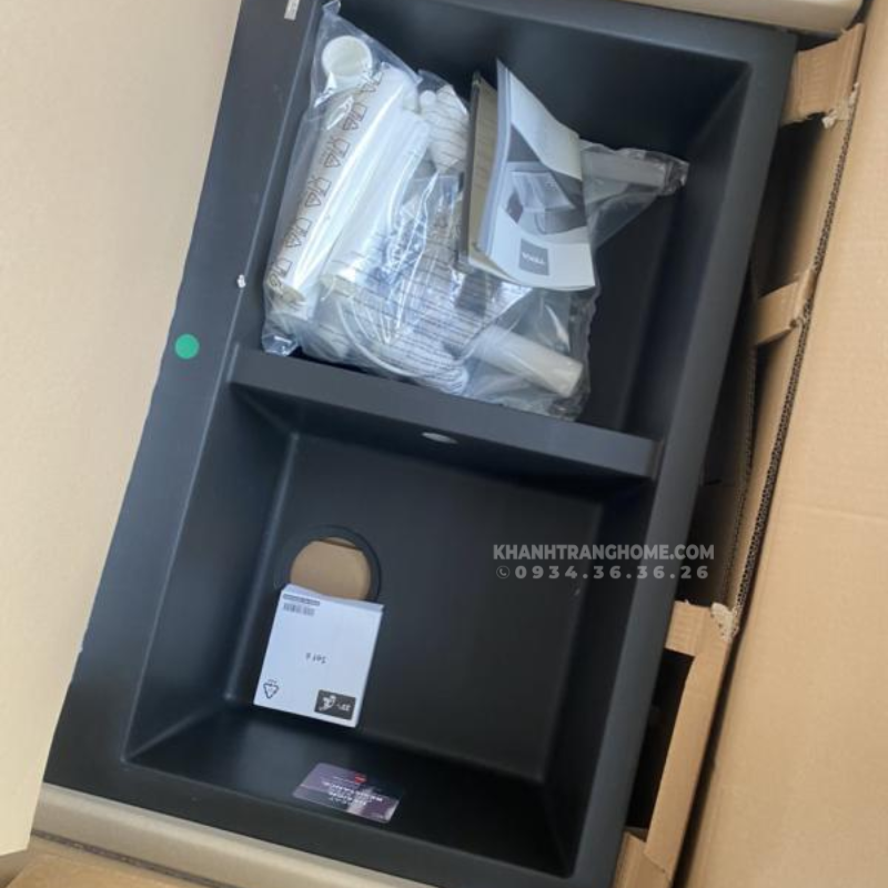 Chậu đá nhân tạo TEKA FORSQUARE 2B 790 BLACK 115260014 nhập khẩu ITALIA - 36 Chậu đá nhân tạo TEKA FORSQUARE 2B 790 BLACK 115260014 nhập khẩu ITALIA