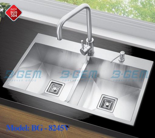 Chậu rửa bát B-GEM INOX BG-8245V - 7